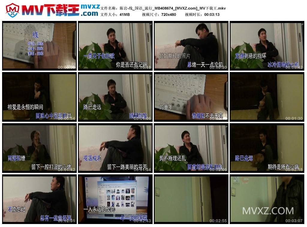 陈岩-线_国语_流行_MB408674